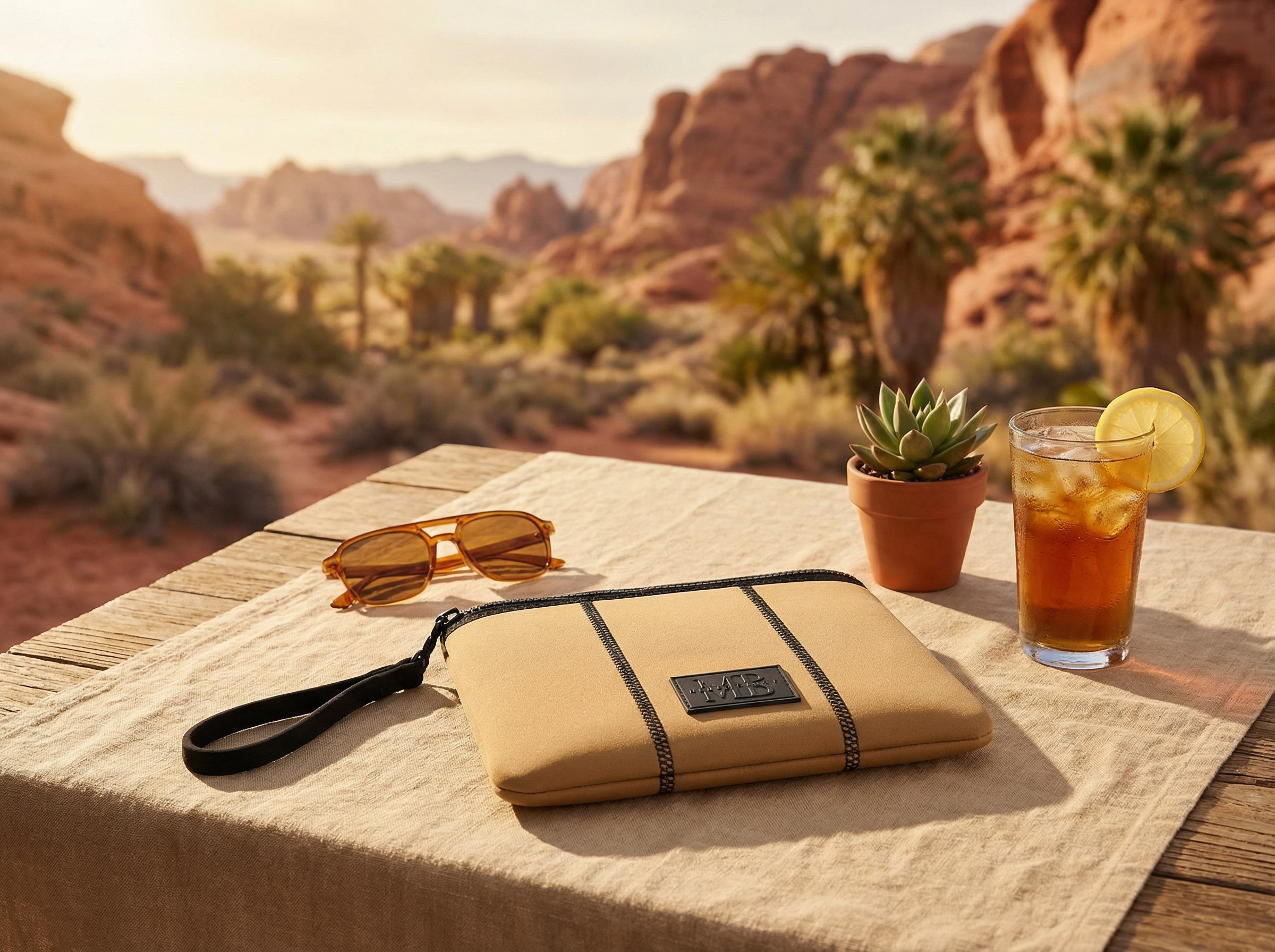 Nude Glory Neoprene Beach Pouch
