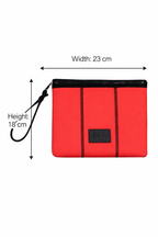 Red Love Neoprene Beach Pouch